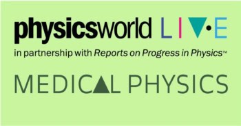 physicsworld live medical physics logo